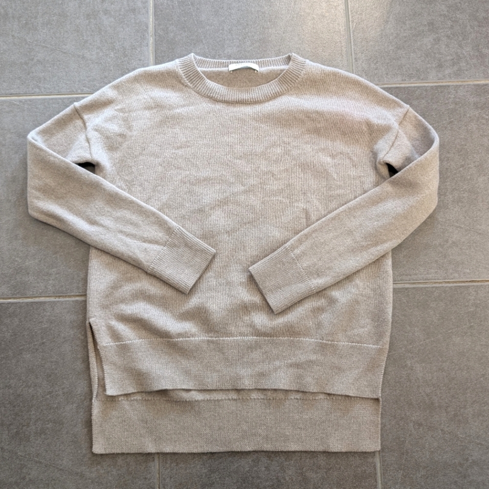 Babaton Merino Wool Crewneck Sweater
